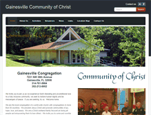 Tablet Screenshot of cofchristgainesville.org